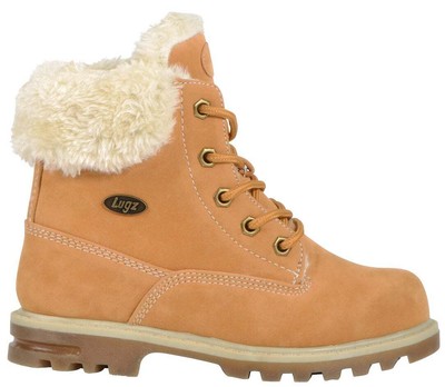 

Lugz Gradeschool Empire Hi Fur 6-дюймовые молодежные коричневые повседневные ботинки для мальчиков GEMPHFK-74, Коричневый, Lugz Gradeschool Empire Hi Fur 6-Inch Youth
