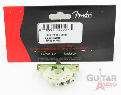 Genuine Fender Pure Vintage 3-Way Centra Lab Tele Pickup Selector Switch