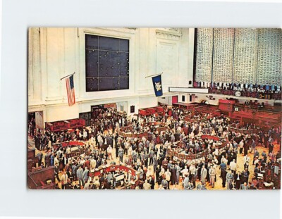 Postcard NY Stock Exchange The Nation's Market Place NYC NY