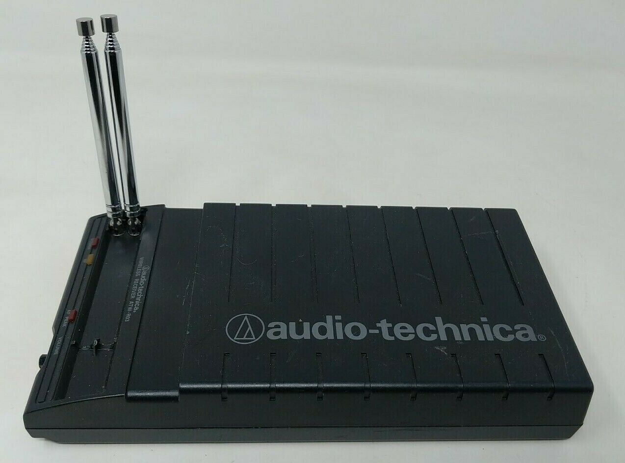 Audio Technica ATW-R03 ALL PRO VHF Wireless Microphone Mic Receiver No Cord