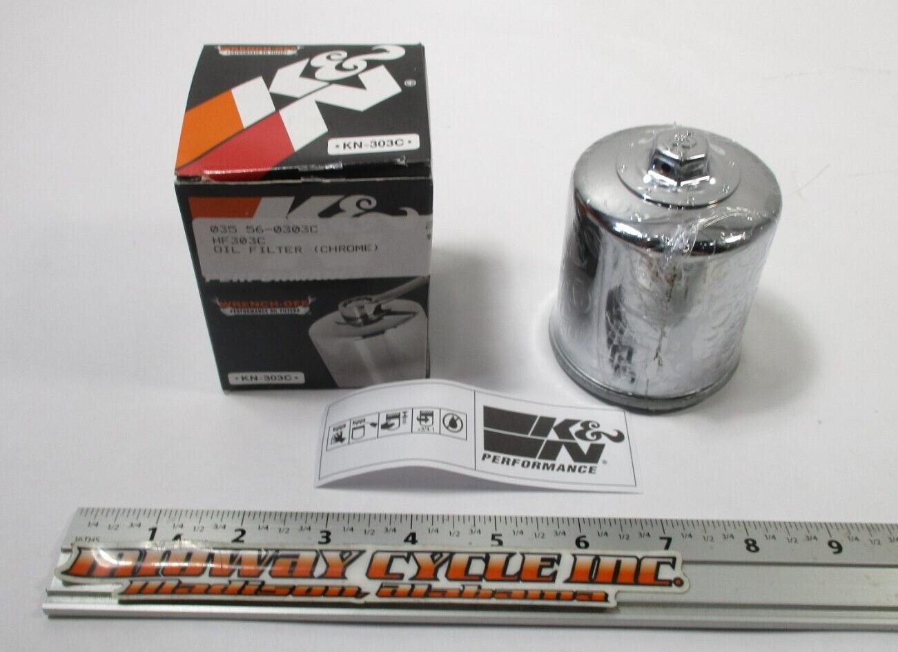 KAWASAKI NEW K&N OIL FILTER 56-0303C Z650 Z900 ZG1400 ZX1000 KAWASAKI NEW K&N OIL FILTER 56-0303C Z650 Z900 ZG1400 ZX1000