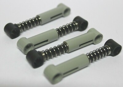 Lego  Technik 4 Federbeine schöner Zustand light Grey