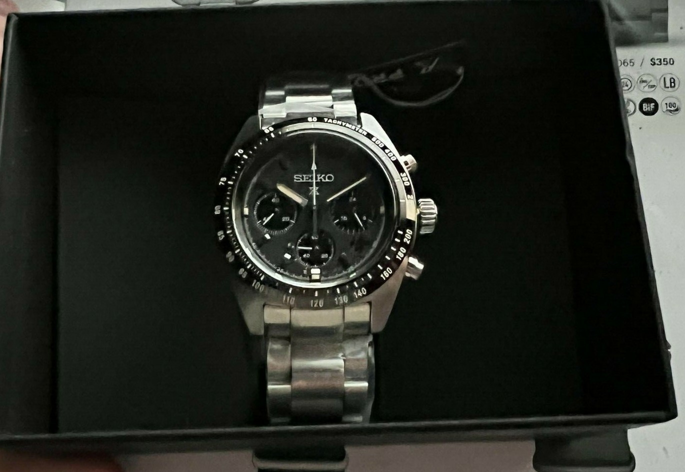 Pre-owned Seiko Ssc819 Prospex Speedtimer Solar Chronograph Ssc819-new