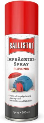 PLUVONIN IMPERMEABILIZZANTE SPRAY PER TUTTI I TESSUTI BALLISTOL 200 ml ORIGINALE