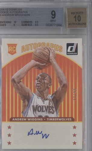 Andrew Wiggins 15/16 Panini Complete Autograph | eBay