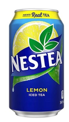 12 Cans of Nestea Lemon Iced Tea 341 ml Each- From Canada- Free Shipping