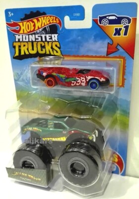LIEFERUNG 2-3 Werktags MONSTER TRUCKS Hot Wheels Auto Fahrzeuge 1:64 Doppel Pack