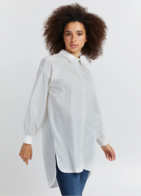 Ichi IHLONG Shirt White for Women