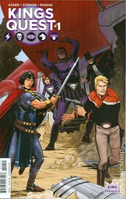 Kings Quest 1A VF- 7.5 2016 Stock Image