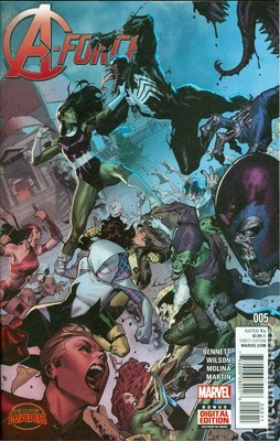 A-Force #5A Molina VF 2015 Stock Image