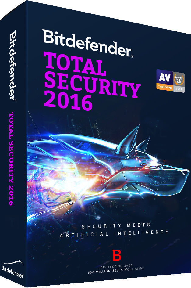 Software antivirus/seguridad de Internet Bitdefender CD