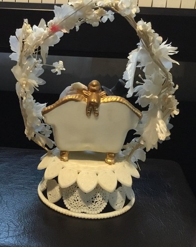 Vintage Wilton Wedding Cake Topper 1970s