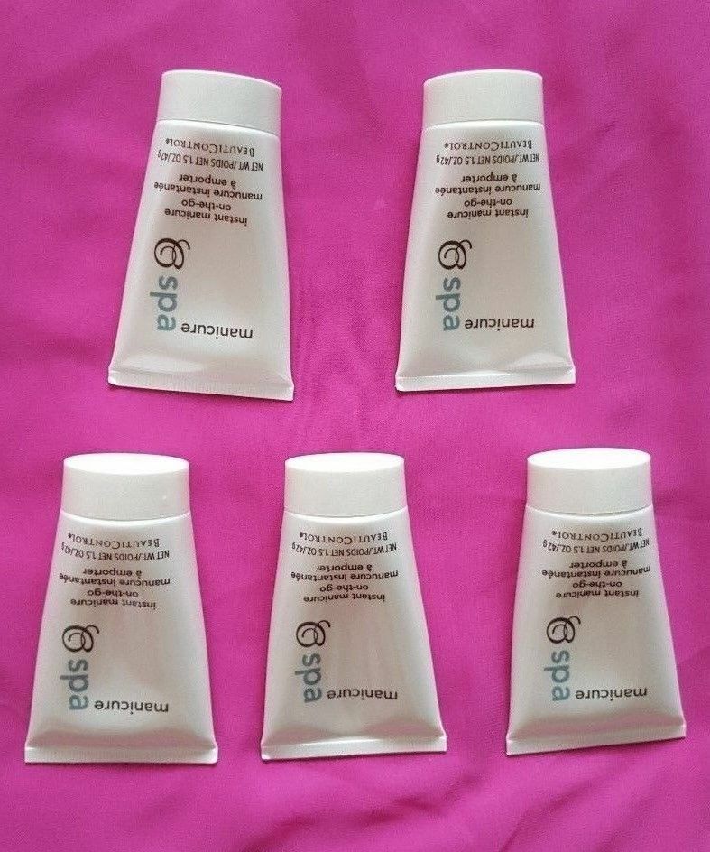 Beauticontrol Spa Instant Manicure On-The-Go 1.5 OZ. New & Sealed *LOT OF 5*