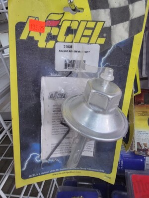 Accel 31035 GM Points Distributor Adjustable Vacuum Advance Kit for GM V8 HEI