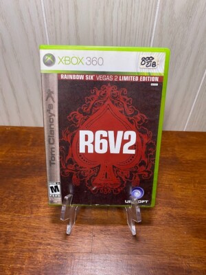 Tom Clancy's Rainbow Six Vegas 2 Limited Edition (Microsoft Xbox 360, 2008) READ