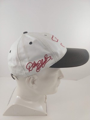 Dale Earnhardt Leather Cap Hat #3 GM Goodwrench Strapback