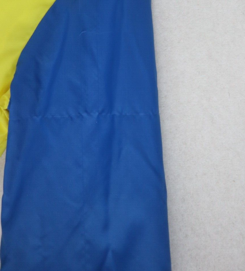 MONTGOMERY WARD - VINTAGE BOYS YELLOW BLUE WINDBREAKER JACKET SIZE 3T