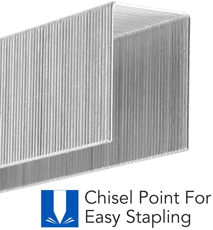 Staples, Heavy Duty, 3/4" Length, 160 Sheet Capacity, 100/Strip, 1000/Box
