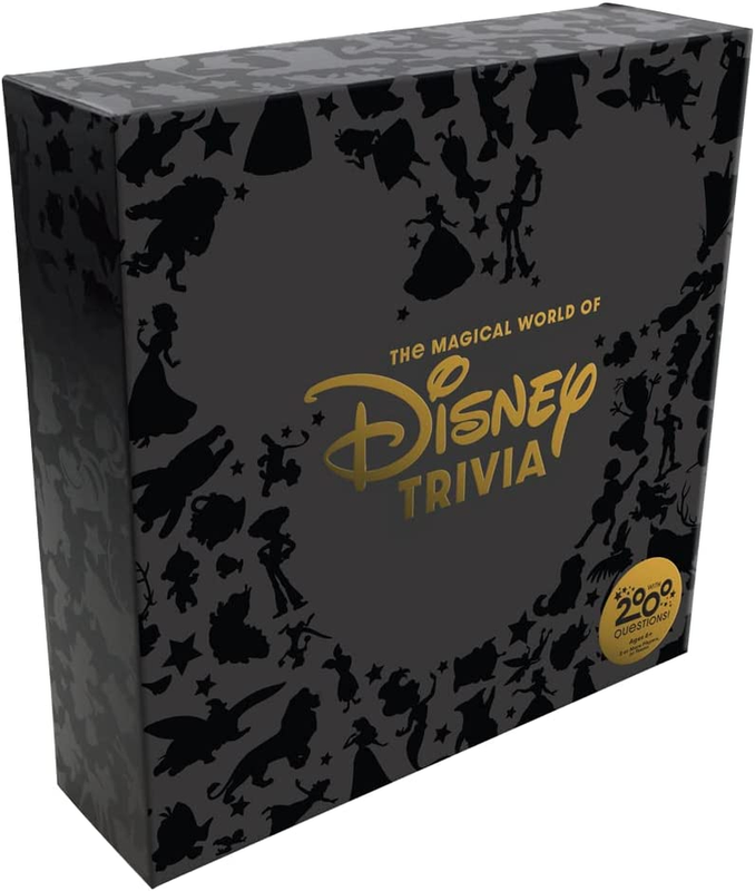 The Magical World of Disney Trivia 2,000 Questions Sketch Art & 3D Board Element
