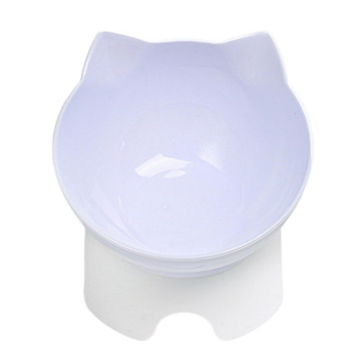 Elevated Tilted Cat Dog Food Feeder Stand Bowl Anti-Vomiting Orthopedic Pet Bowl