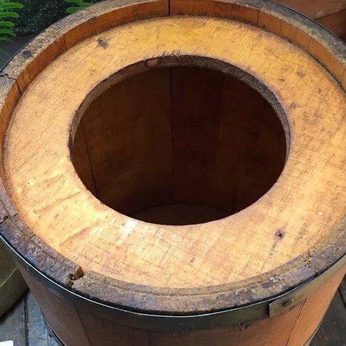 Antique Firkin, Tall And Narrow Shape