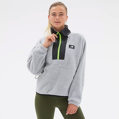 

Женский флисовый топ New Balance Wmns Spinnex серый мульти, Grey