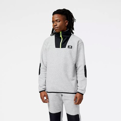 

New Balance All Terrain Spinnex Fleece Layer Top Men серый мульти, Grey