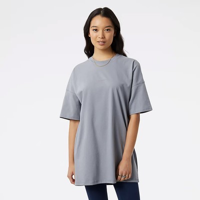 

Женская футболка New Balance Wmns Athletics Nature State SS Lifestyle, Синий, New Balance Wmns Athletics Nature State SS Lifestyle T-Shirt