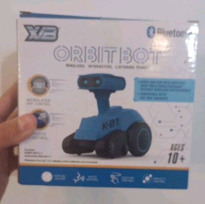 Orbit Bot XB Bluetooth Robot Wireless App Control AI Interactive Listening Robot