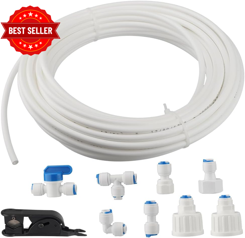 15 M Universal Refrigerator Hose Set for Side-By-Side Refrigerators, (6.35 Mm) 1