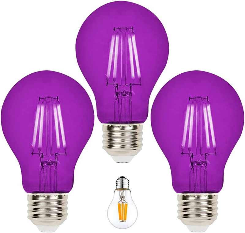 &ndash; E26 Base 8w 75 Watt Equivalent Vint
