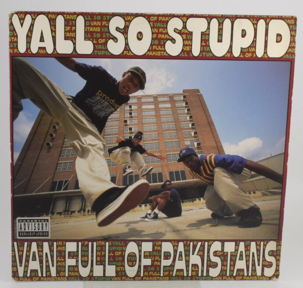 YALL SO STUPID 【VAN FULL OF PAKISTANS】LP Yall So Stupid – Van Full Of Pakistans Records 1993 Us Orig
