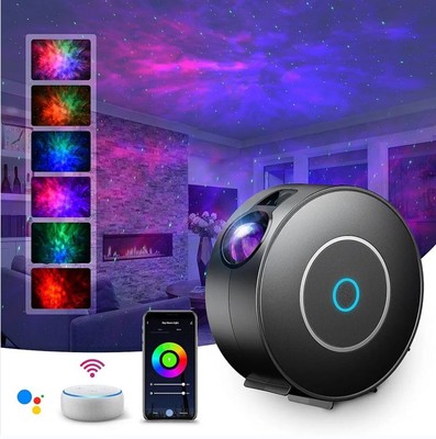 Tuya WiFi Smart Aurora Galaxy Star Projector Night Light Alexa Voice Control APP