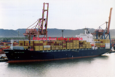 MSC - Container ship MSC RIO PLATA ex-HYUNDAI TRUSTY -  Photo at Santos in 2003