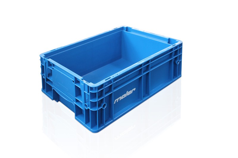 10x Fabrikneue Stapelkisten BehäLter Box Rl-Klt 4147, 400x300x147 Mm, 2. Wahl