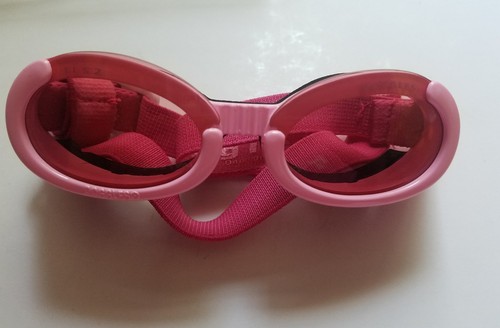 Doggles ILS Goggles Protective Eyewear for Dogs Size S (9-25 lbs) Pink