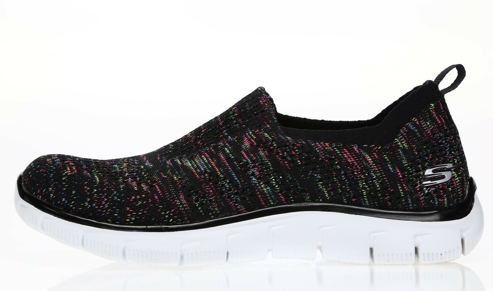 Skechers Empire Inside Look Womens Multi Color Slip On Casual Sneakers Size 6