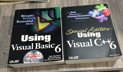 Using Visual Basic 6 & SE VB C++ 6~Paperback~Good Condition