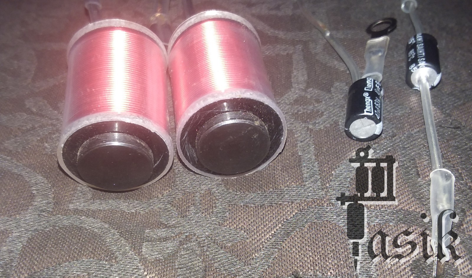 1 1/4 tattoo coils handwrapped FAT 1/2