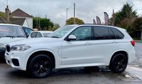 2013 BMW X5 xDrive30d M Sport 5dr Auto Performance white, black leather, huge sp