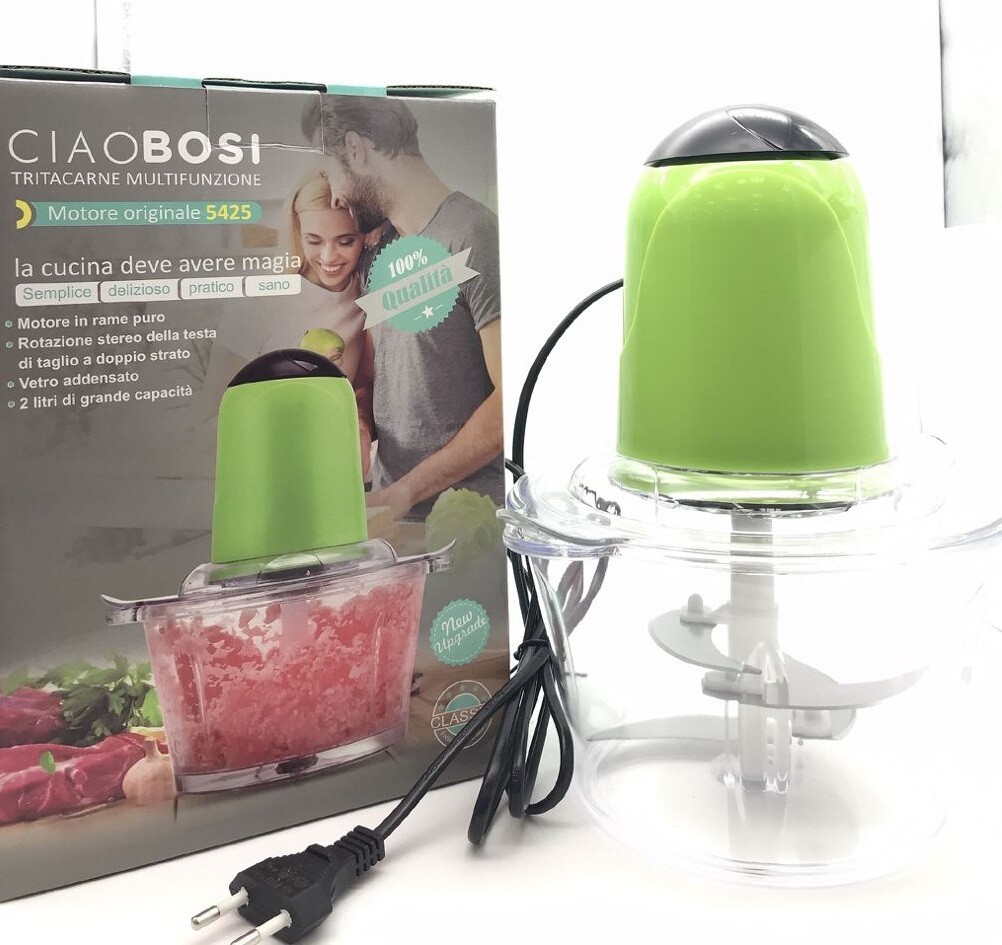 Tritacarne Manuale Trita Carne Trita Verdure Elettrico Lame Linq T-9002