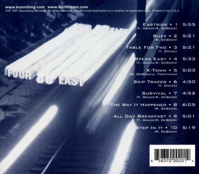 FOUR80EAST ALBUM NEW CD