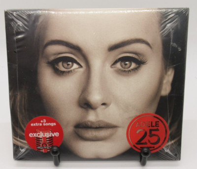 ADELE: 25 MUSIC CD, 14 GREAT TRACKS, XL / COLUMBIA REC. DIGIPAK CASE