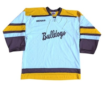 Vintage K1 UMD Minnesota Duluth Bulldogs Hockey Jersey Large WCHA Rare 