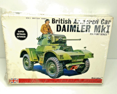 1/48  Bandai British Daimler MKI Armored Car Factory Sealed