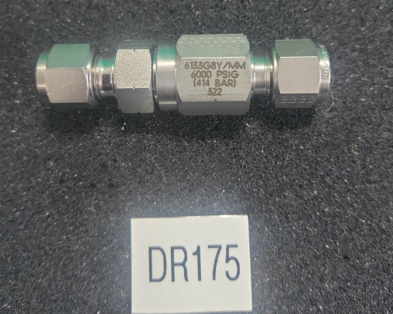 🆕️ Hoke Ball and Poppet Check Valve Stainless 6133G8Y/MM⚡️🇺🇸 SHIP+WARRANTY 