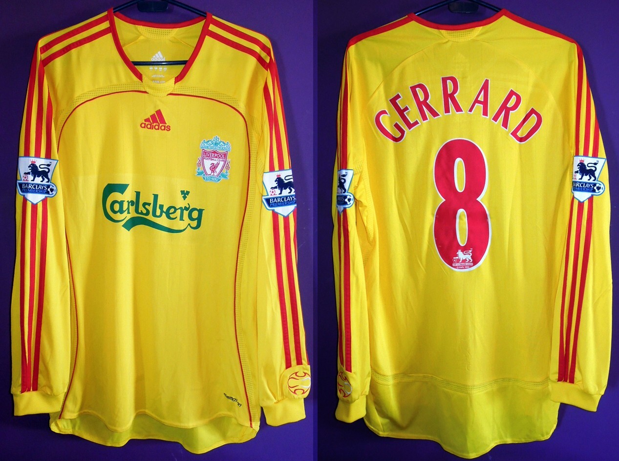 LIVERPOOL Player Issue jersey 2006/07 #8 GERRARD Premier