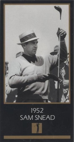 1993-98 Grand Slam Ventures Champions of Golf Masters Collection - Sam Snead #1952