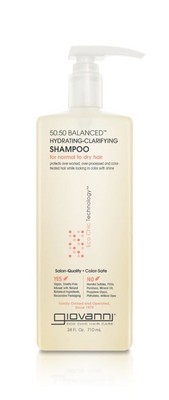 Giovanni 50:50 Balanced Hydrating-Clearing Shampoo 24 oz Liquid