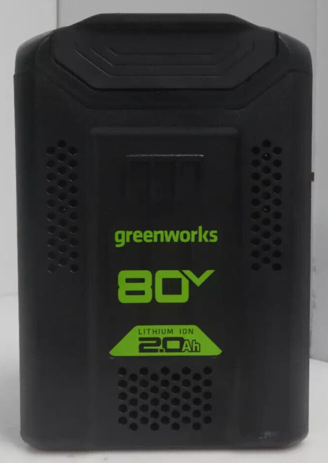 Greenworks 80V Lithium Ion 2.0Ah Rechargeable Li-ion Battery Model: BAB740